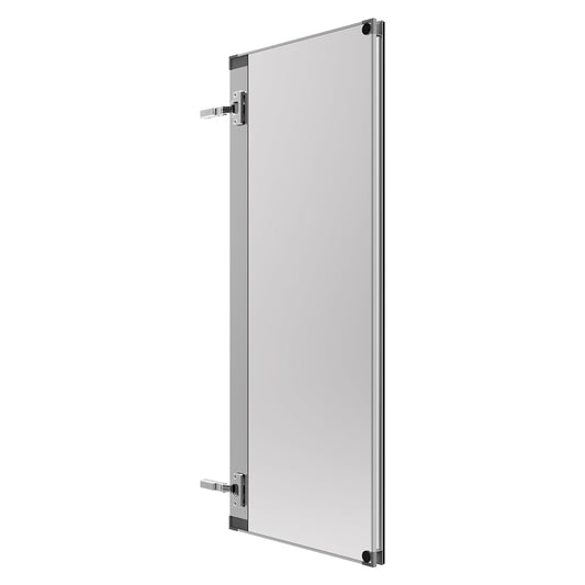 QuaviKey 30"x30" Medicine Cabinets Mirror Door, Silver